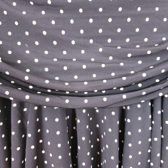 #106 BCBG Polka Dot Mini Skirt S - Picture 5 of 7